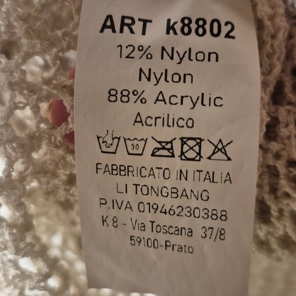 MARIE LA LUNE - Made in Italy - Boxy type Sweater - ONE SIZE - Picture 6 of 8